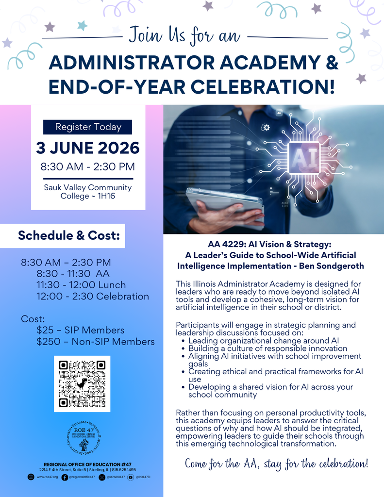 Administrator Academy & End-of-Year Celebration