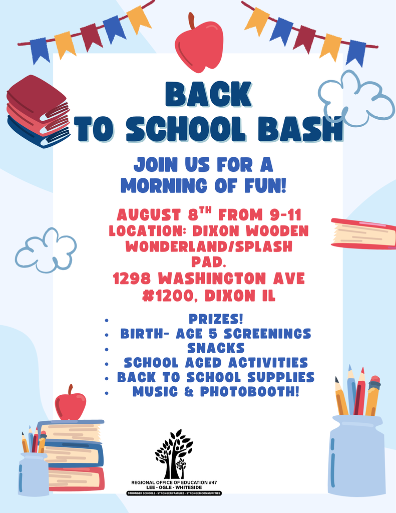 Back to School Bash flyer 