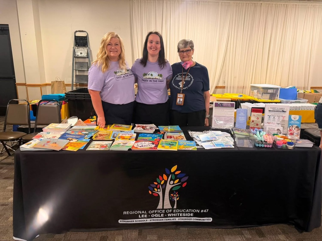 ROE 47 staff at Tools for School event