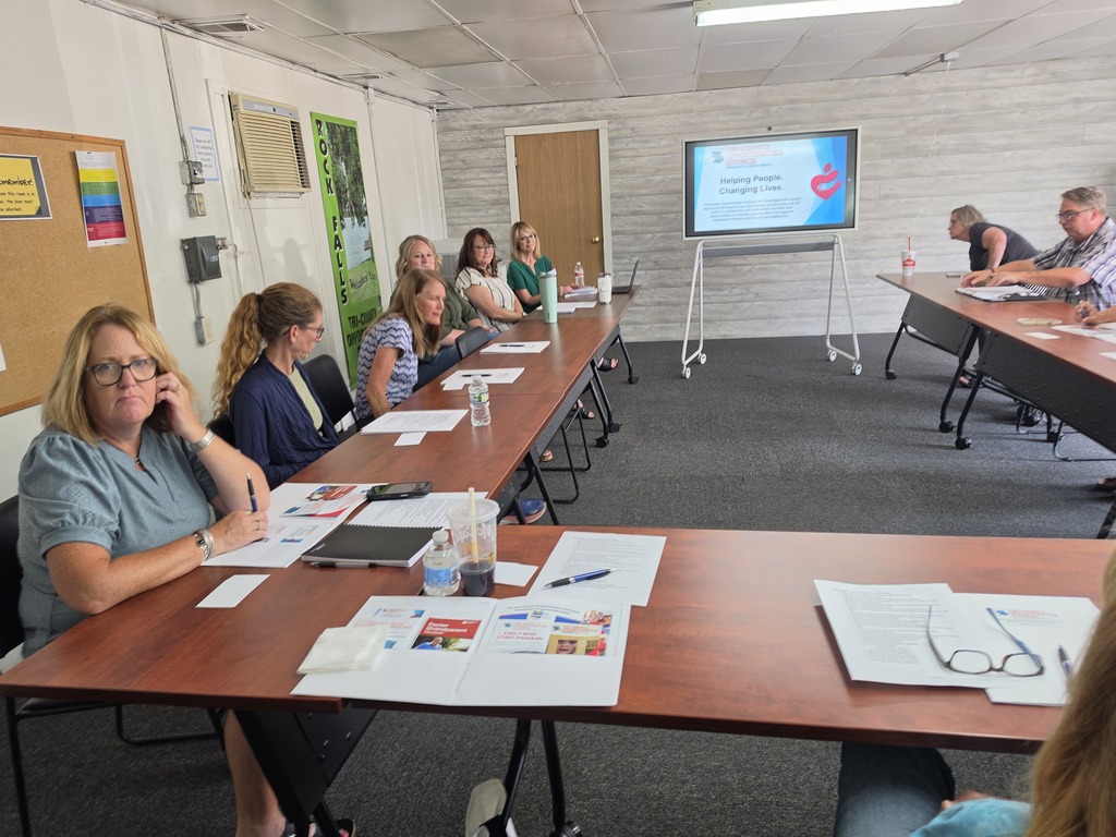 Teachers attending Workplace Wednesday