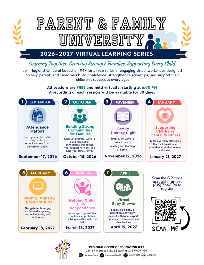 Parent University Flyer