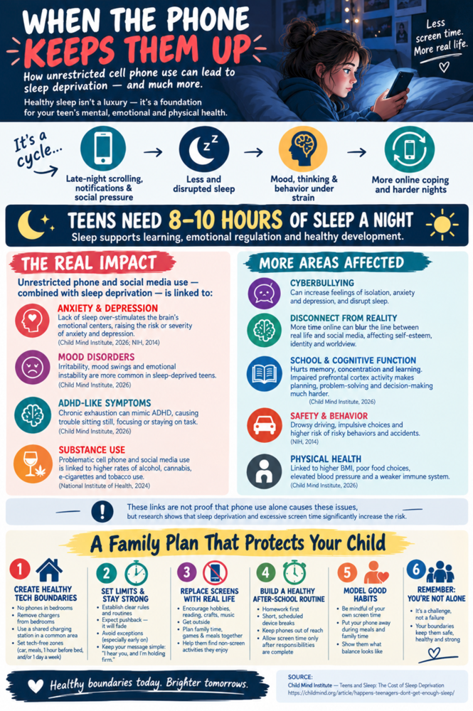 Cell Phone impacts on Sleep...