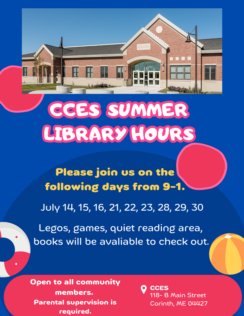 Summer Library Hours