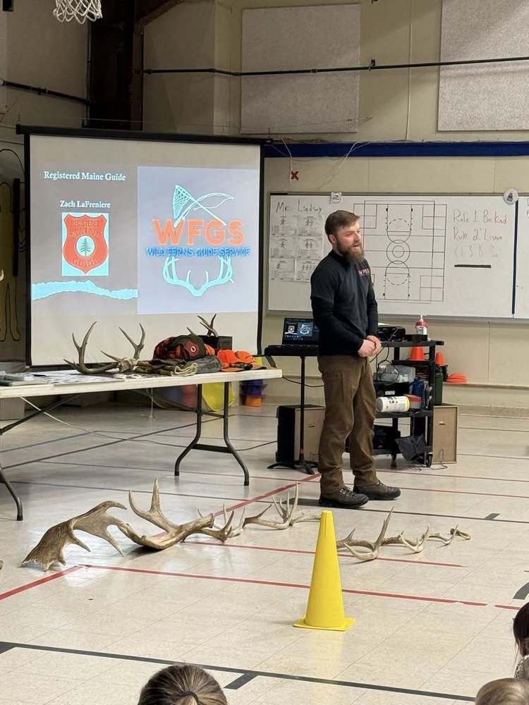 Zach LaFreniere presenting