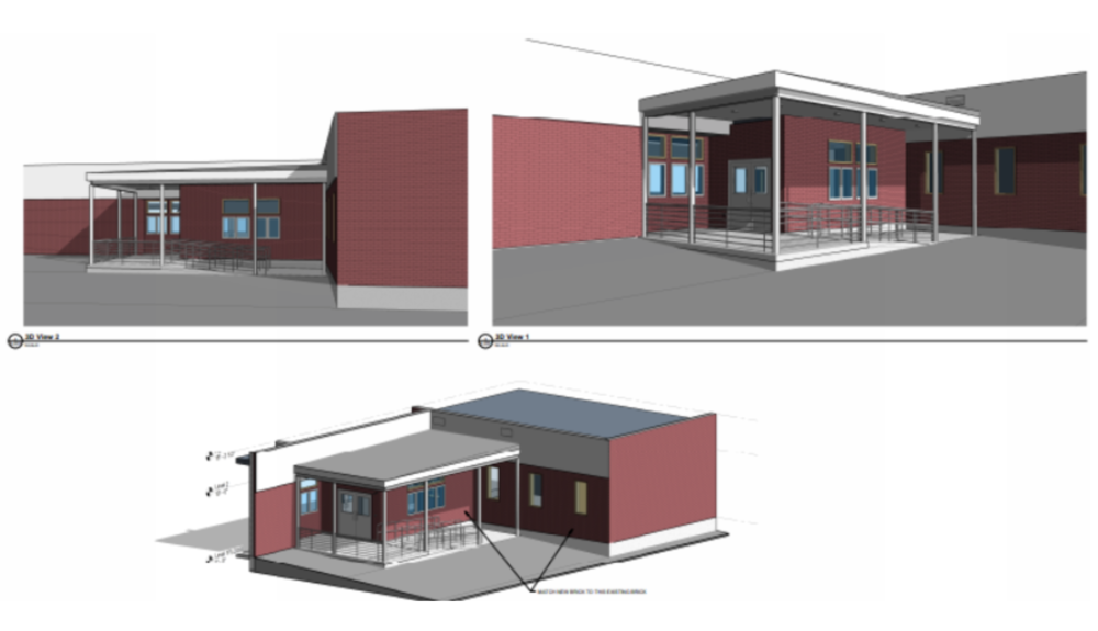 MA Vestibule Drawing