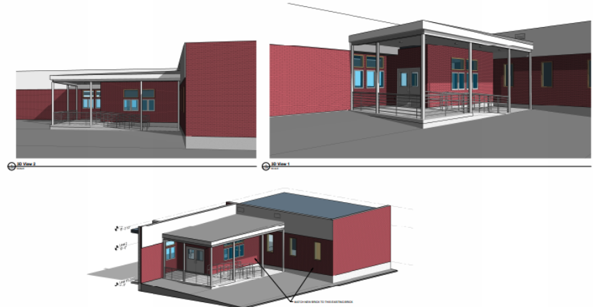 MA Vestibule Drawing
