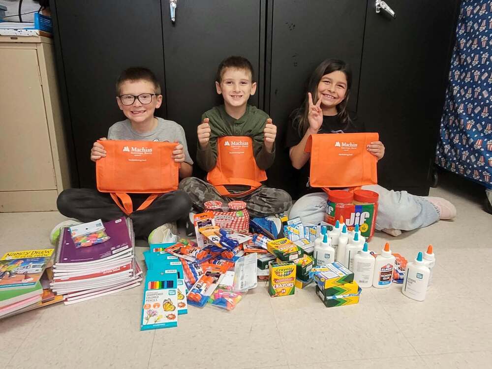 Students with Donations