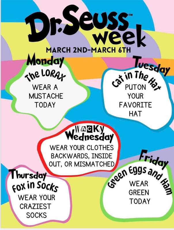Dr Seuss Week Flyer