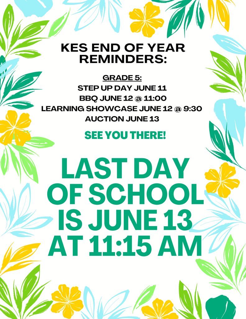 KES end of year