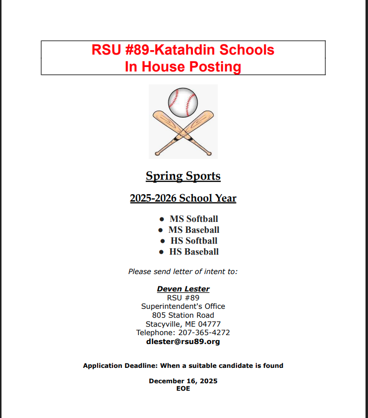 Softball and Baseball Coaches