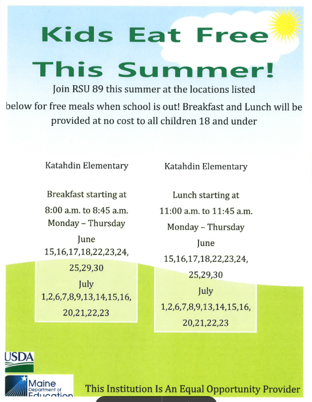 free meals at KES