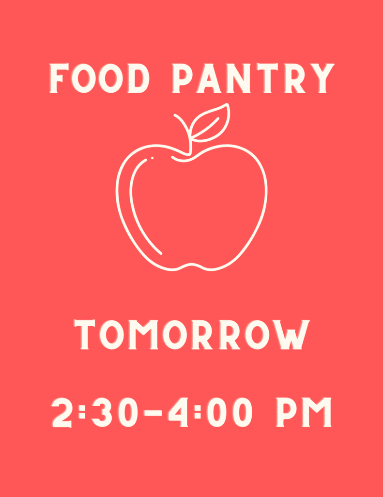 food pantry tomorrow