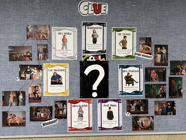 Our very own murder board!