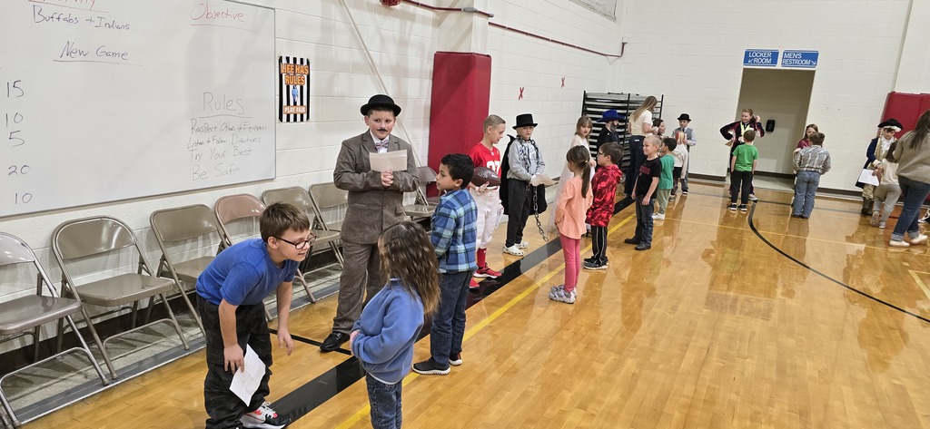 Talking to the kindergarteners