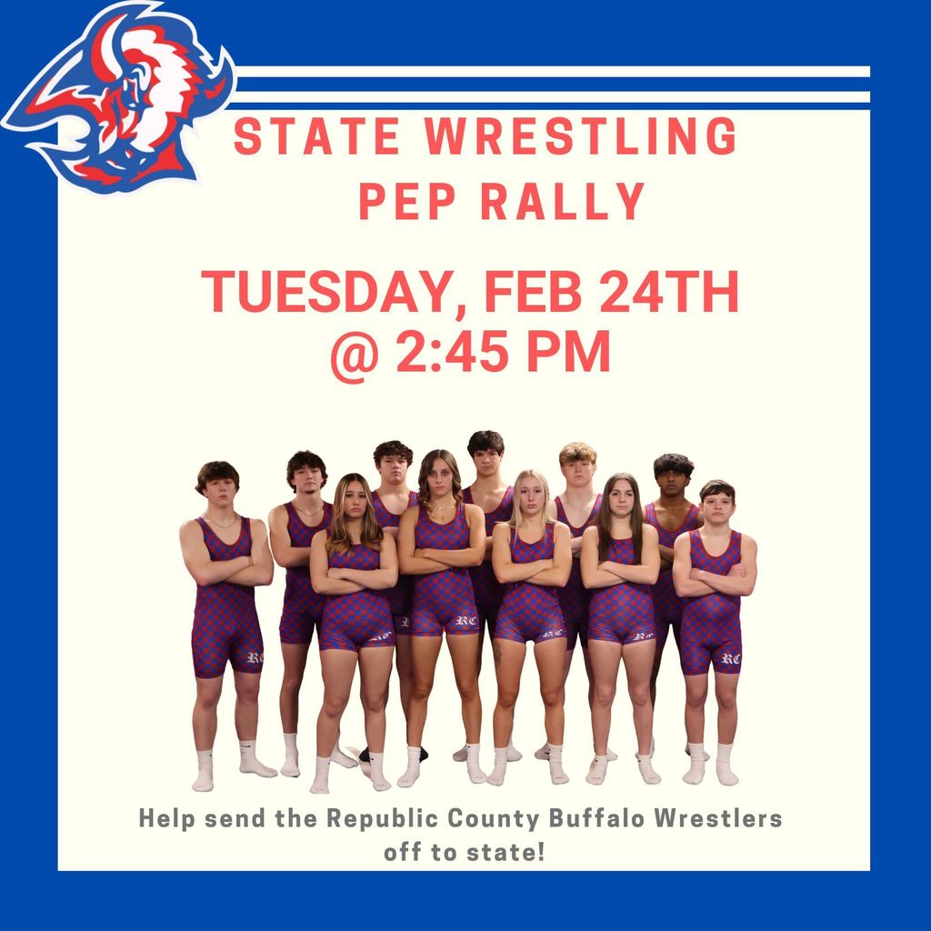 HS wrestling pep rally