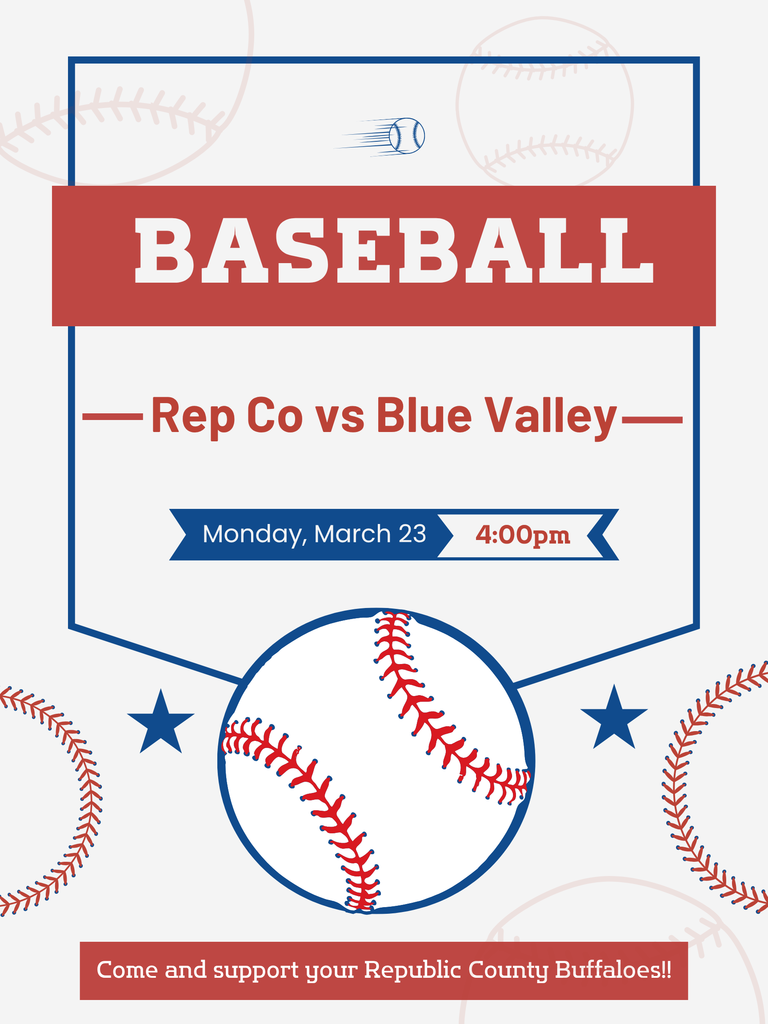 Baseball vs Blue Valley