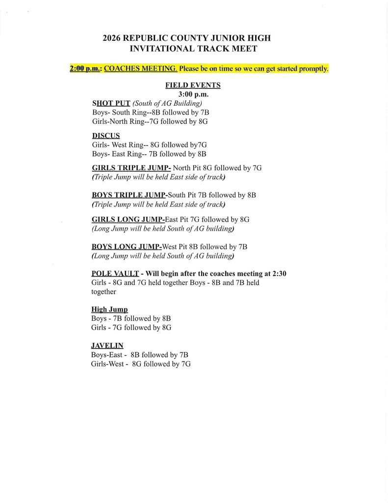 Field Events