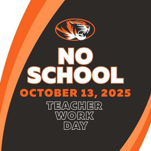 No School - October 13, 2025