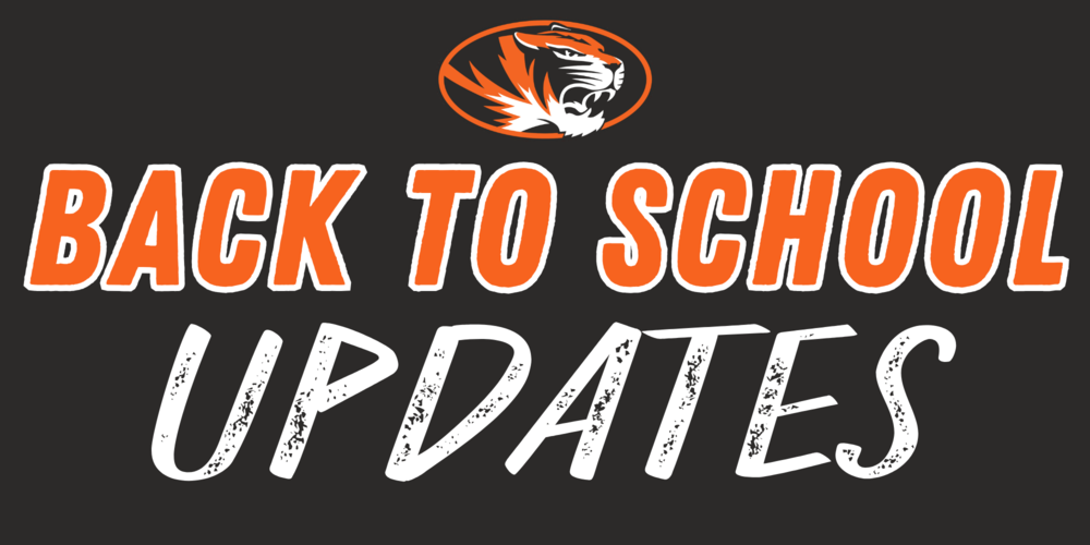 Back to School Updates