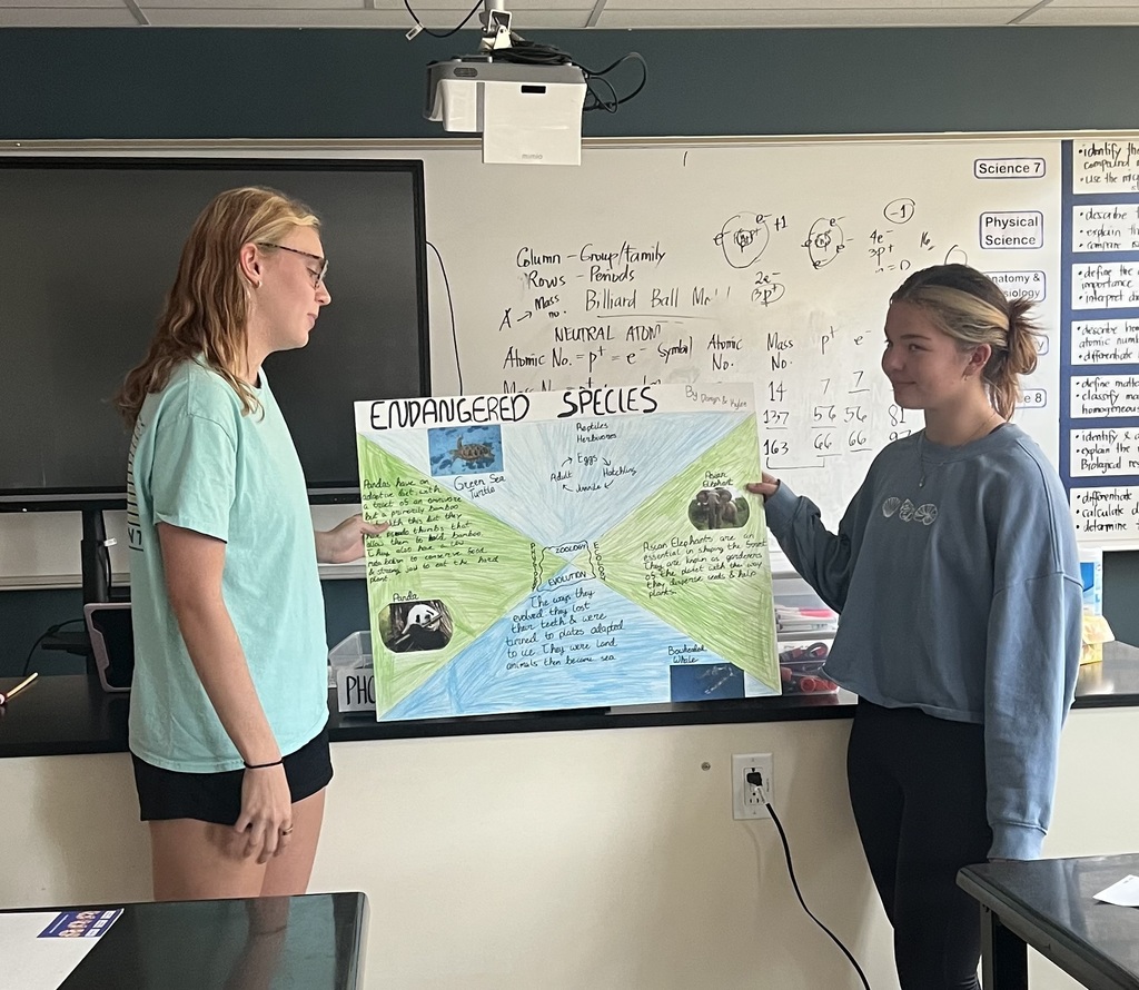 Daryn & Kylee presenting