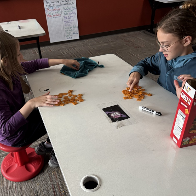 eating our math! 