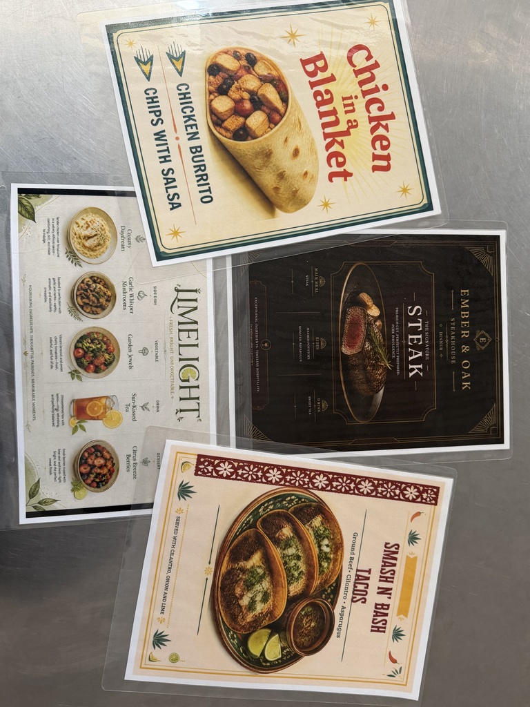 menus