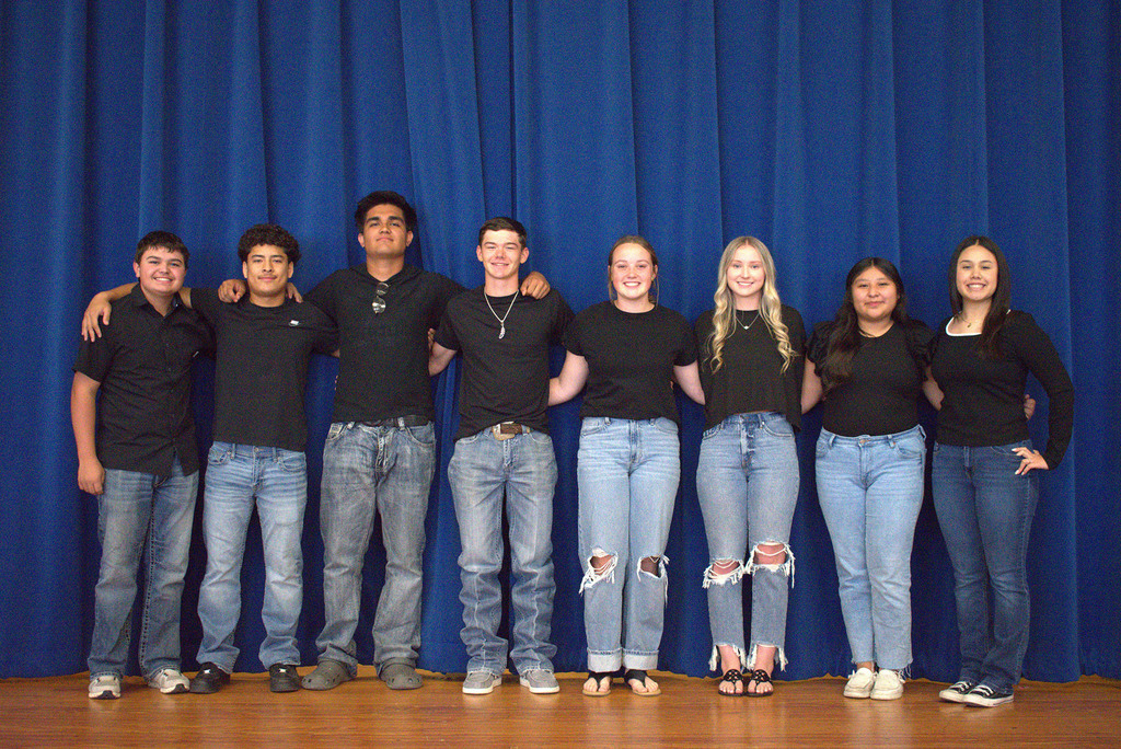Senior homecoming court