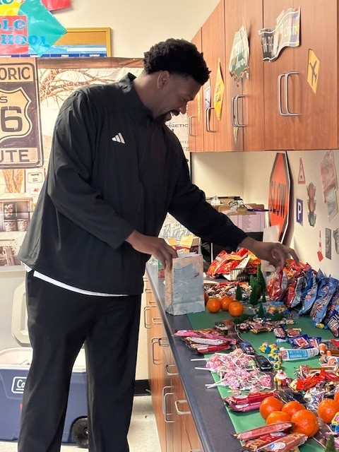 IMS teachers with treats