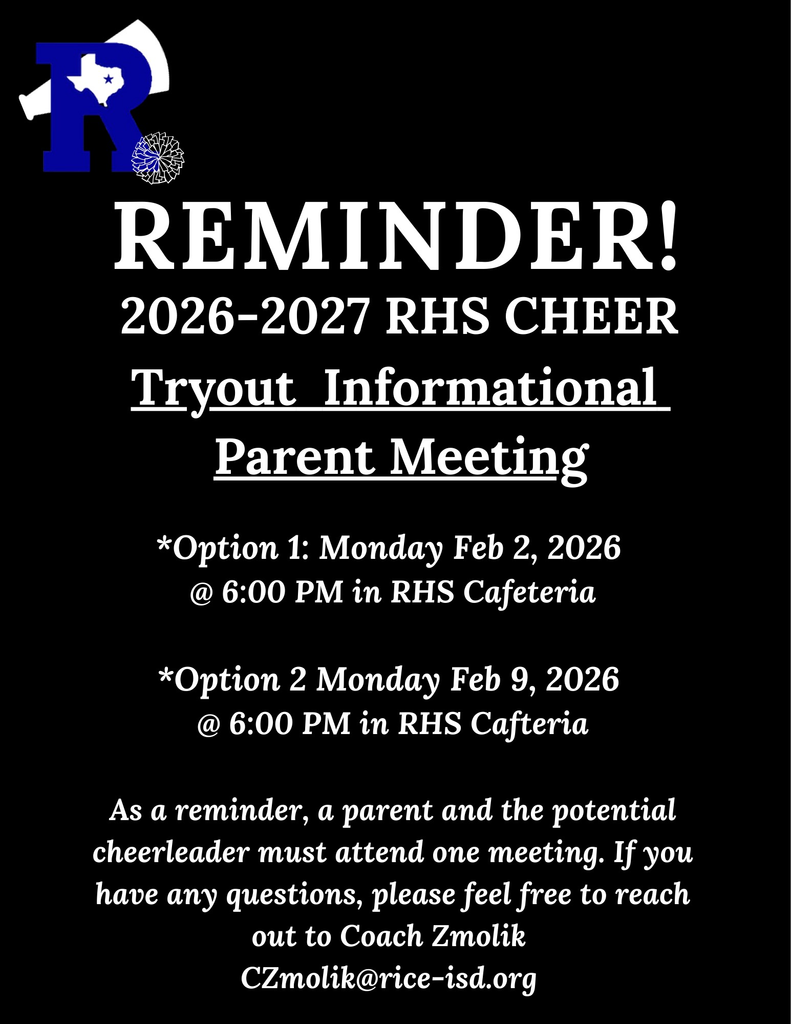 cheer tryout information flyer