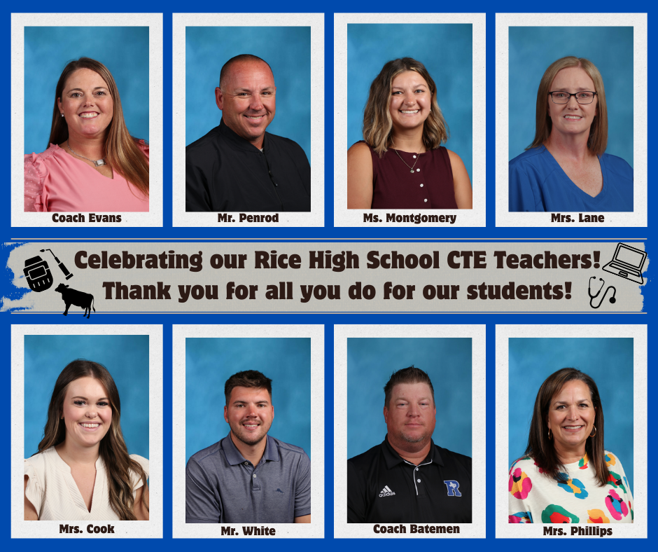 Rice High school CTE teachers