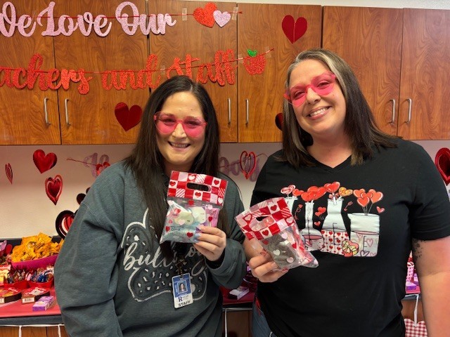 IMS teachers with treats
