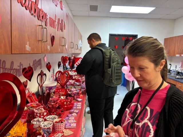 IMS teachers with treats
