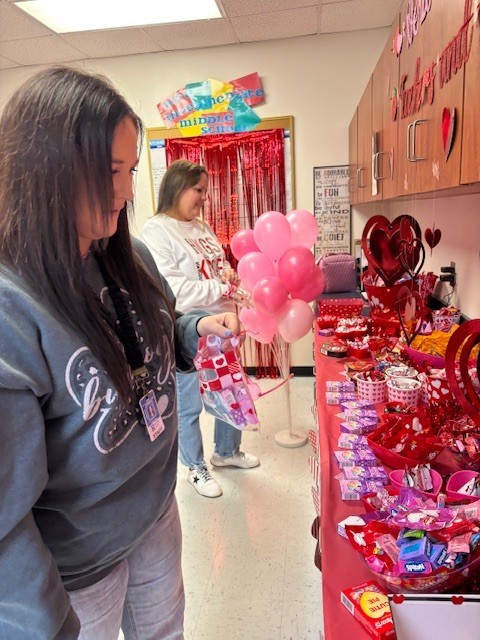 IMS teachers with treats