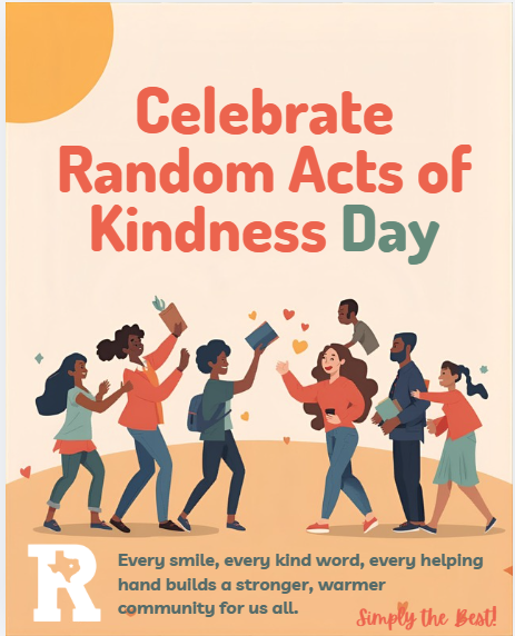 Random Acts of kindness day flyer