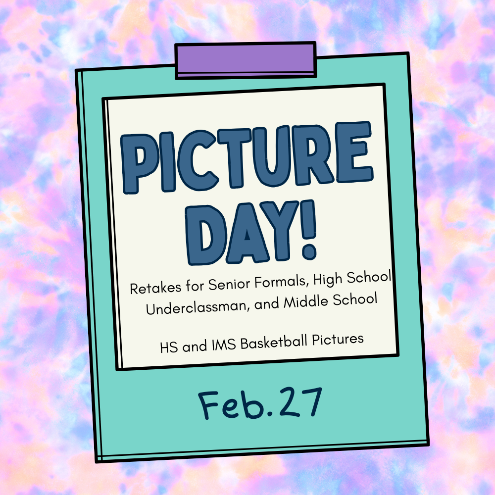 Picture retake flyer