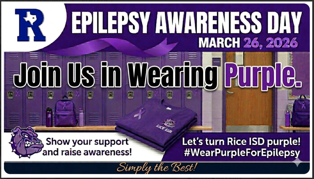 Epilepsy awareness day flyer