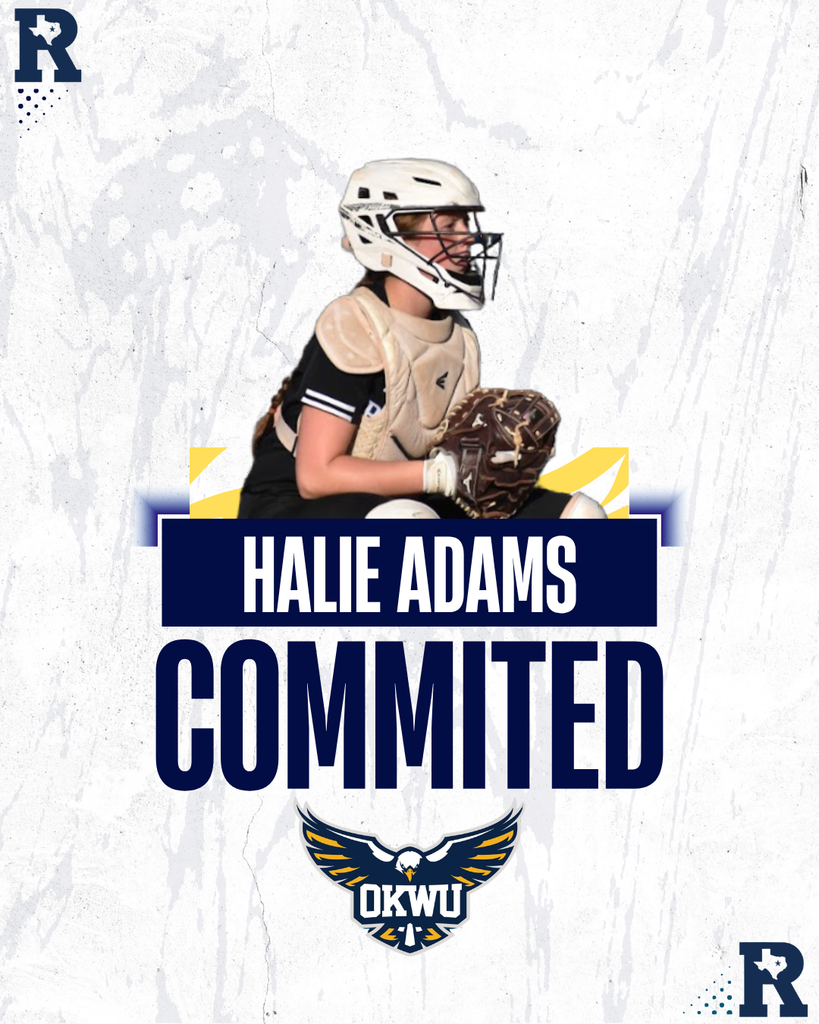 Halie Adams commit to OKWU graphic