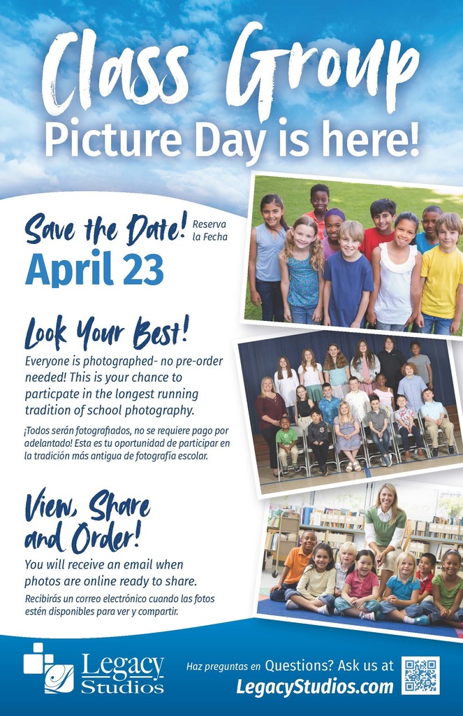 Elementary group picture flyer