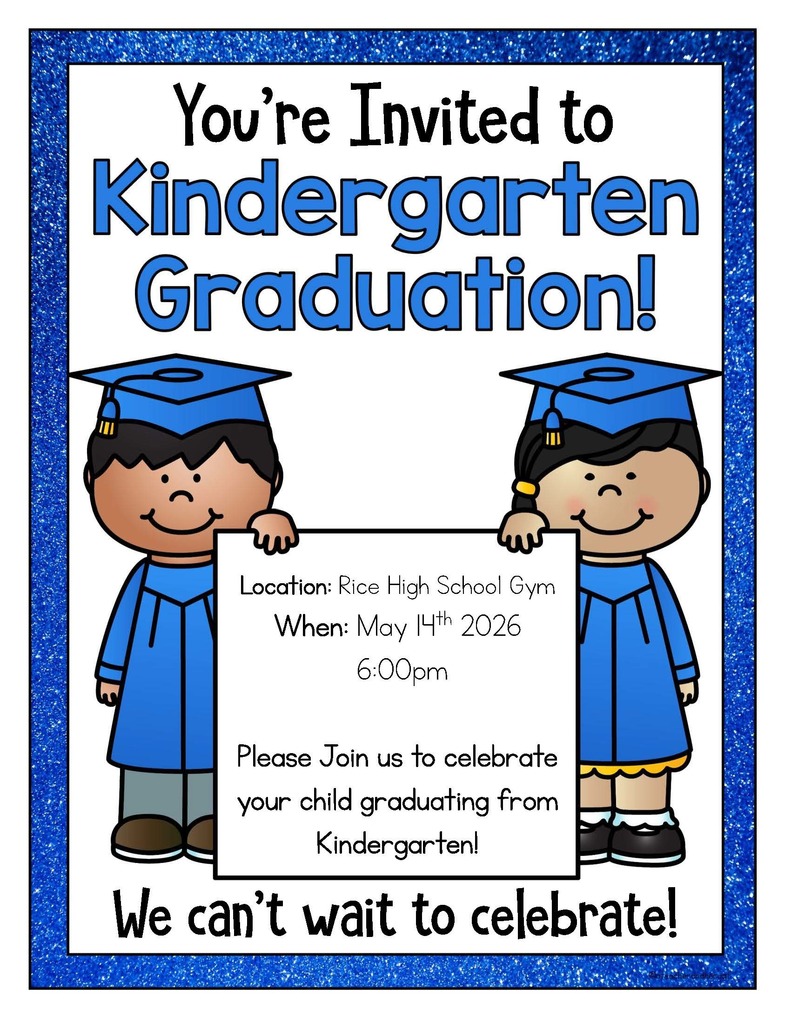 Kindergarten graduation invitation