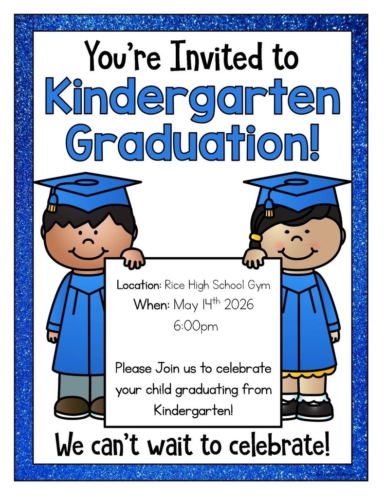 Kindergarten graduation invitation