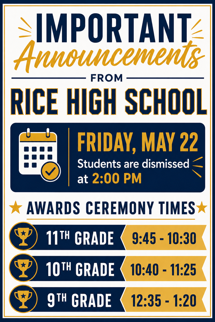 Last day of school RHS