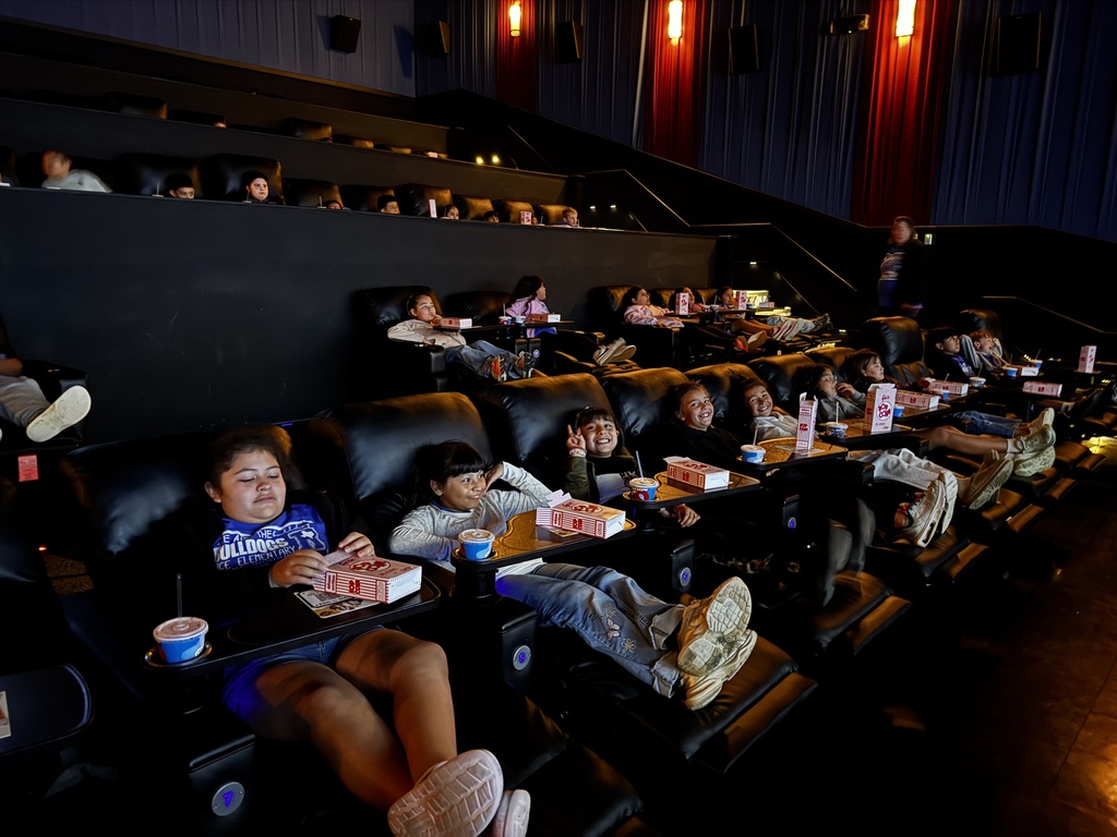 3rd grade at the movies