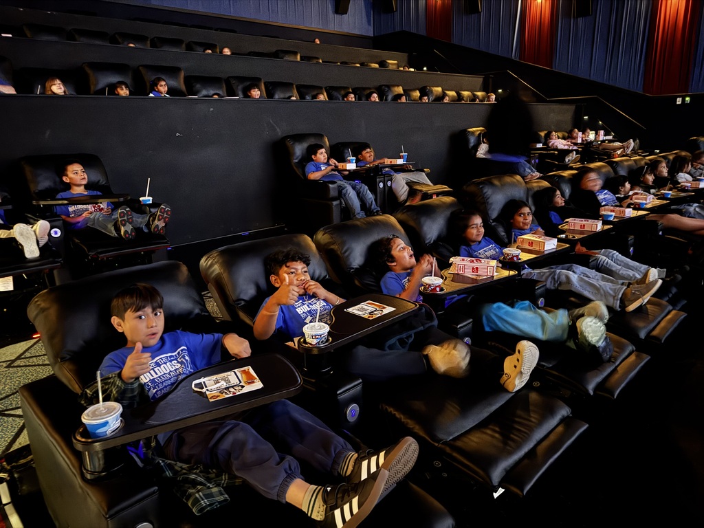 3rd grade at the movies