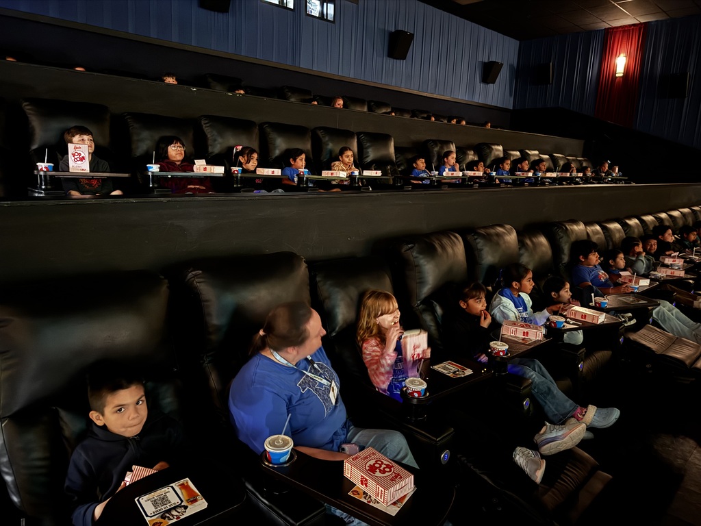 3rd grade at the movies