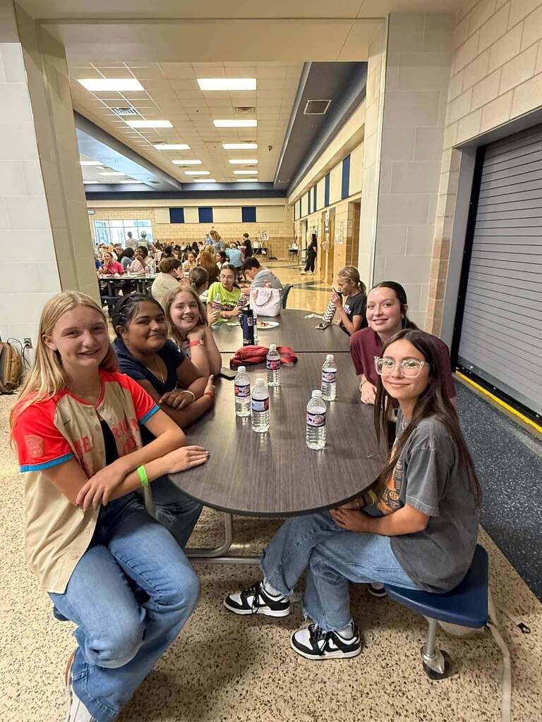 Rice IMS students at greenhand FFA camp