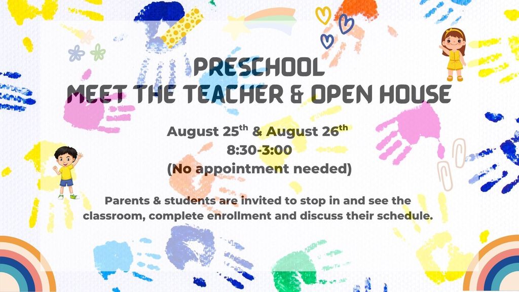 preschool open house