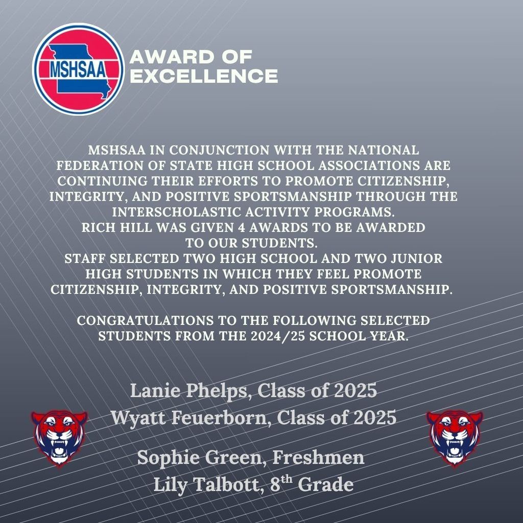 award of excellence