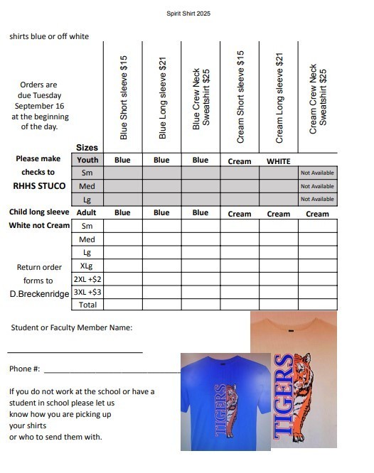 order form