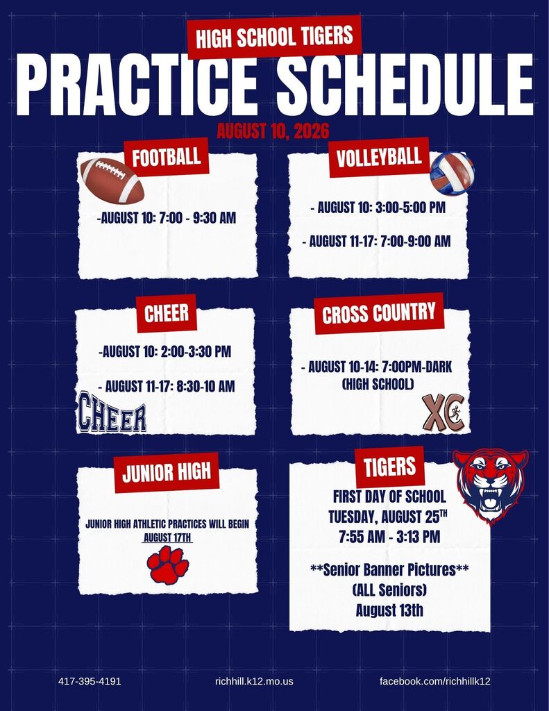 Practice Schedule