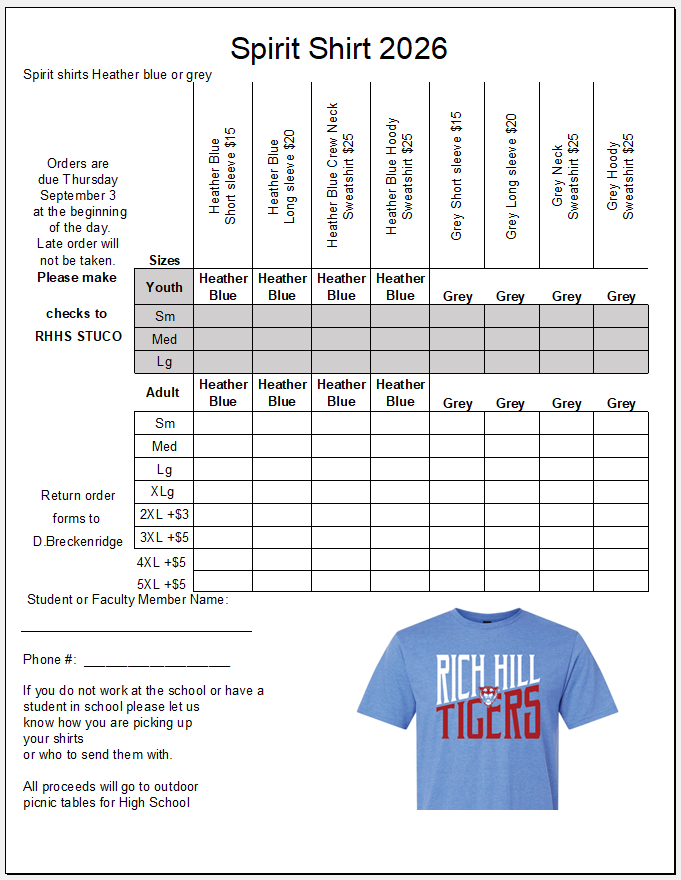 order form